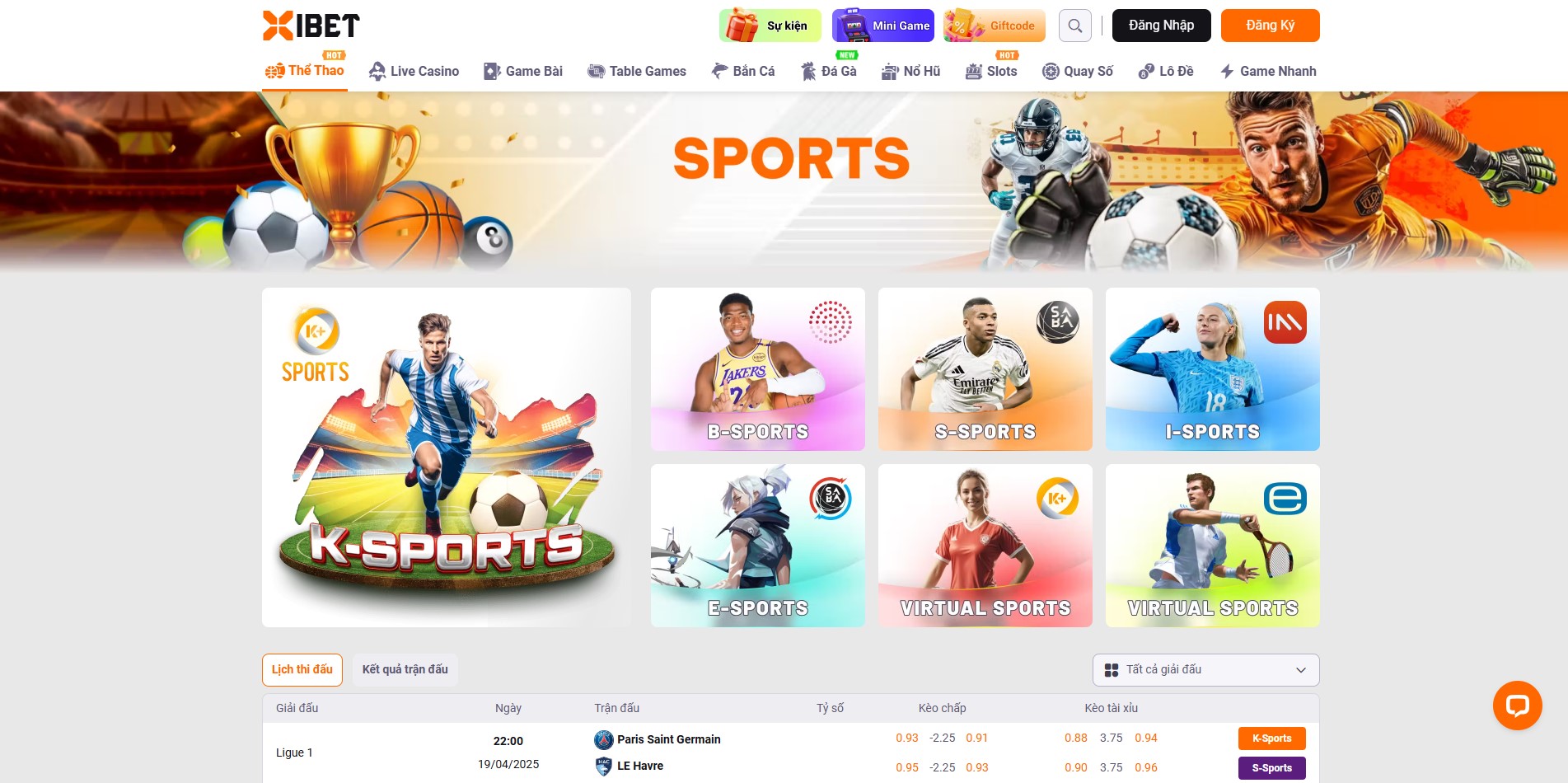 Cá cược thể thao XIBET thu hút đông đảo bet thủ Cá cược thể thao XIBET thu hút đông đảo bet thủ